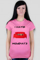 Buldogs hate monday T-shirt