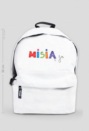 PLECAK MISIA I JA MAŁY
