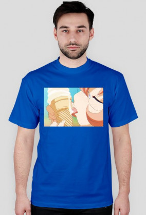 Koszulka kawaii nadruk anime/manga