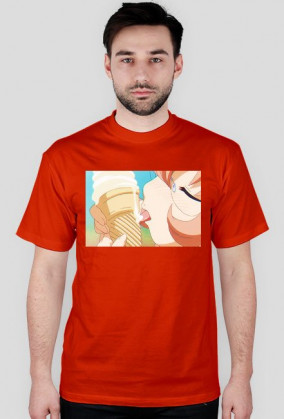 Koszulka kawaii nadruk anime/manga