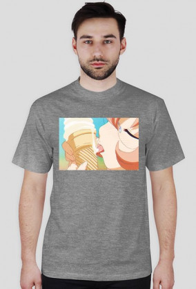 Koszulka kawaii nadruk anime/manga