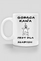 Gorąca kawa jest dla słabych - kubek