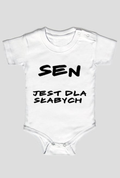 Sen jest dla słabych - bodziak bez ilustracji