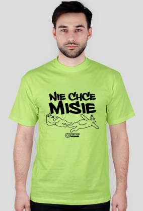 Koszulka męska - Misie. Pada