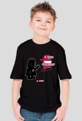 Koszulka dla chłopca - Lord Vader. Pada