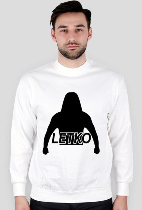 LETKOVing biała bluza