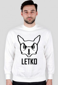 LETKOSowa biała bluza