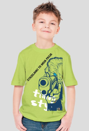 Koszulka dziecięca Strzelanki to moja pasja