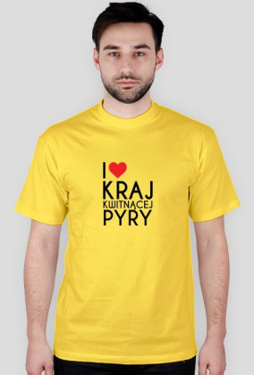 T-shirt "I LOVE KRAJ..."