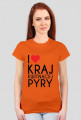 T-shirt "I LOVE KRAJ..." damski