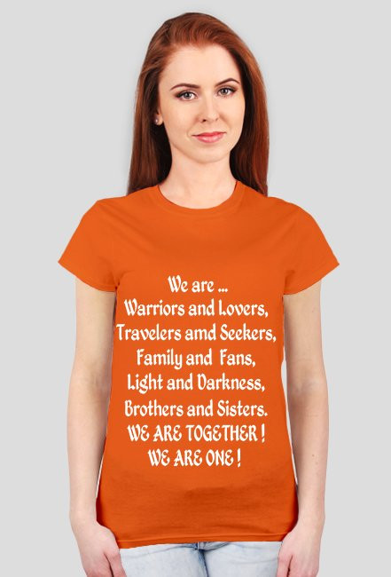 WE ARE ...