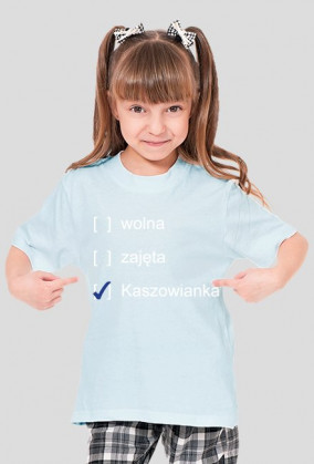 Kaszowianka wolna/zajęta/Kaszowianka kids girl