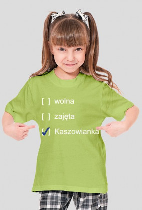 Kaszowianka wolna/zajęta/Kaszowianka kids girl