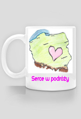 Kubeczek Serce w podróży