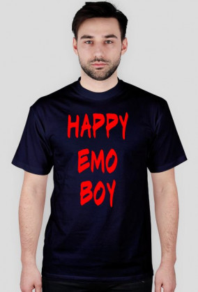 koszulka męska "happy emo boy"