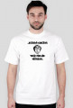 Jestem Kibicem White T-Shirt Anty PZPN Tusk