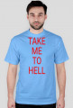 koszulka męska"take me to hell"