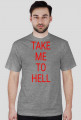 koszulka męska"take me to hell"