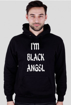 bluza męska"i'm black angel"