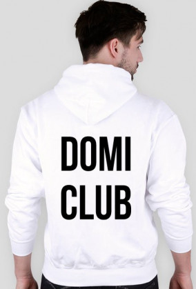 Bluza z napisem Domi Club