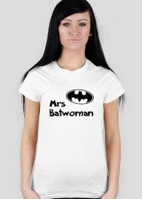 Koszulka damska "Mrs Batwoman" - DShop