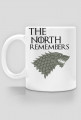 Kubek "The North remembers" Biały