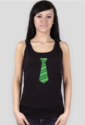 Koszulka Harry Potter Slytherin krawat