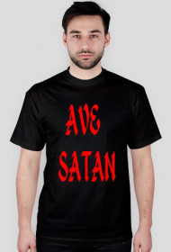 koszulka męska "ave satan/666"