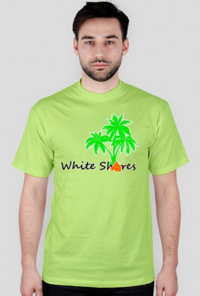 Białobrzegi - White Shores - Biało brzegi - męska koszulka