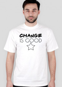 Koszulka męska "Change is good" - DShop