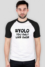 Koszulka męska "#Yolo" - DShop