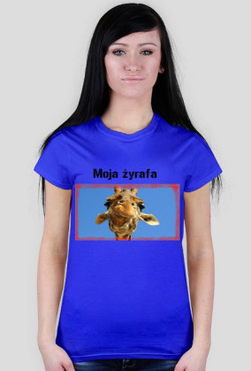 Koszulka MOJA ŻYRAFA - Damska