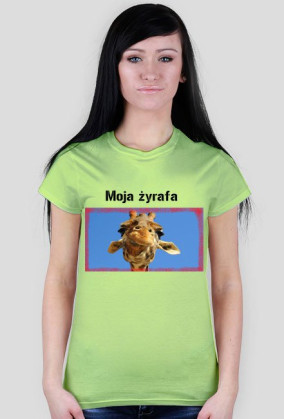 Koszulka MOJA ŻYRAFA - Damska