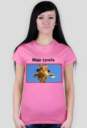 Koszulka MOJA ŻYRAFA - Damska
