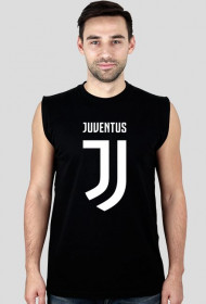 Koszulka Bez Rękawów Juventus Logo (duże) Czarna