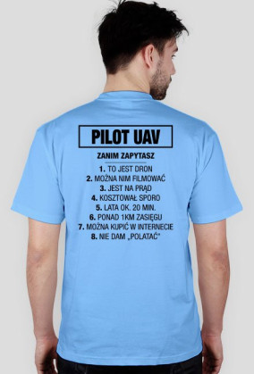 Koszulka Operatora UAV / PILOT UAV