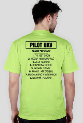 Koszulka Operatora UAV / PILOT UAV