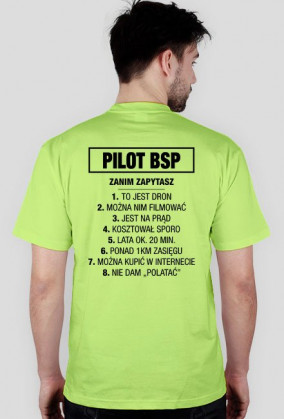 Koszulka Operatora BSP / PILOT BSP