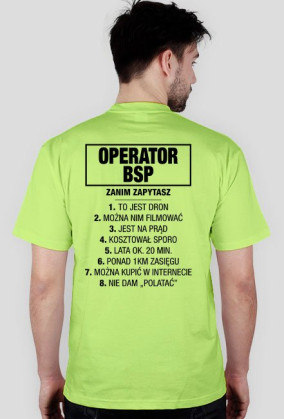 Koszulka Operatora BSP / PILOT BSP