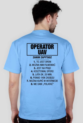 Koszulka Operatora UAV / PILOT UAV