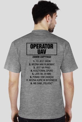 Koszulka Operatora UAV / PILOT UAV
