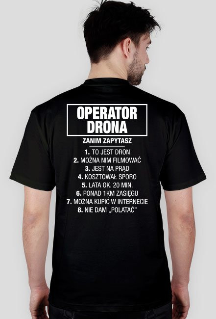 Koszulka Operatora DRONA / PILOT DRONA