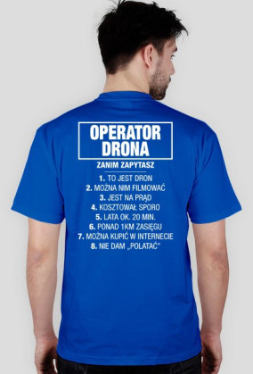 Koszulka Operatora DRONA / PILOT DRONA
