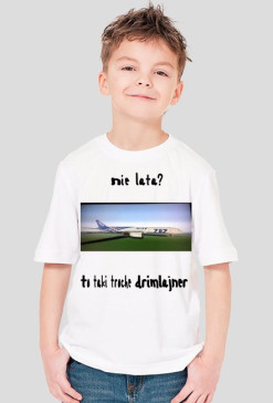 Koszulka "Dreamliner in Minecraft"