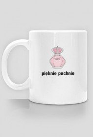 kubek pieknie pachnie