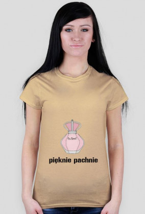 koszulka pięknie pachnie