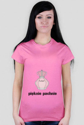koszulka pięknie pachnie