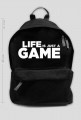 LIFE IS JUST A GAME - duży plecak