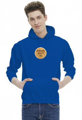 Friends don't lie - waffle bluza