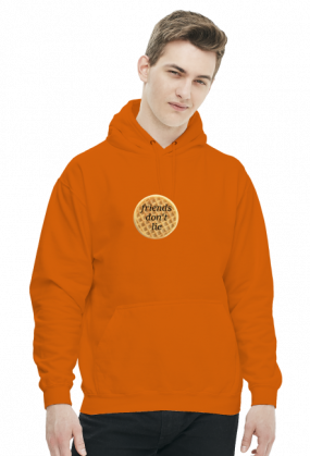 Friends don't lie - waffle bluza